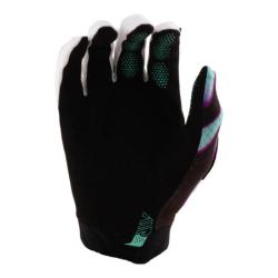 Ръкавици за колоездене Troy Lee Designs Air Overspray Black / Real Teal